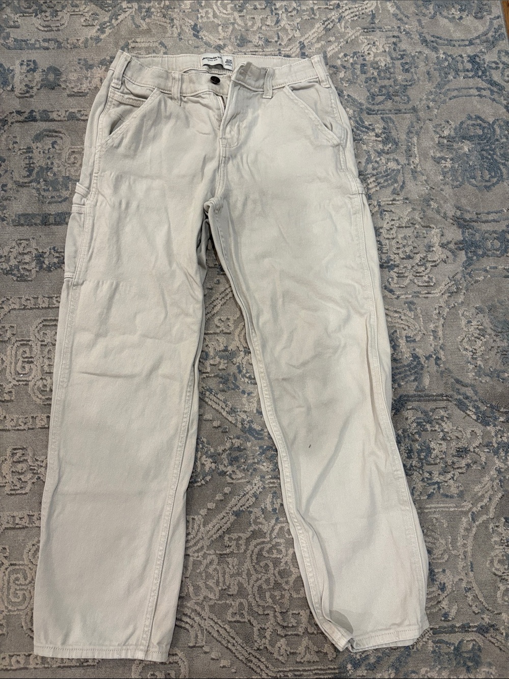 Abercrombie and fitch Light Beige kids Casual Pants